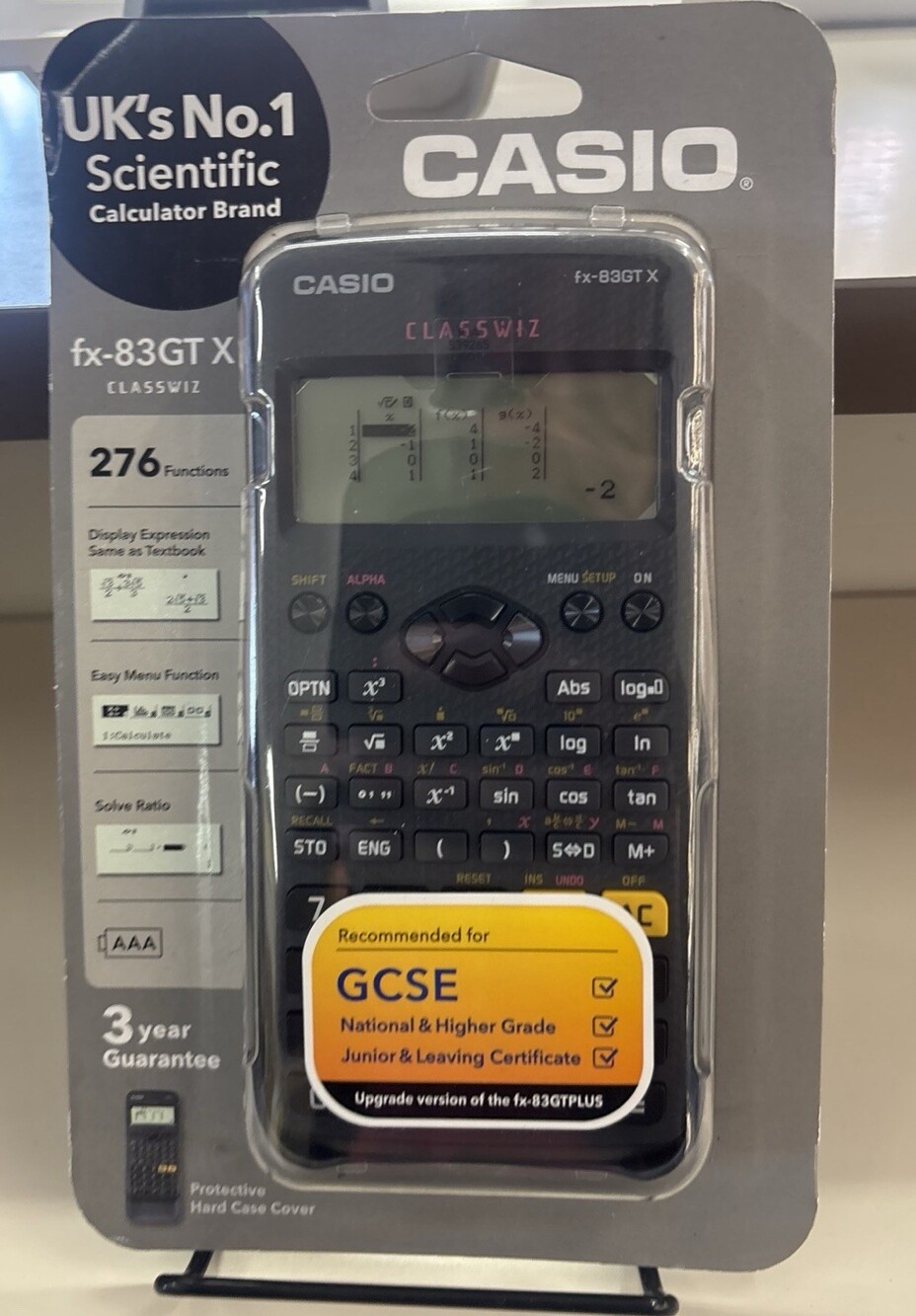 Casio Fx83GT X Classwiz Scientific Calculator College Math Tested and Working